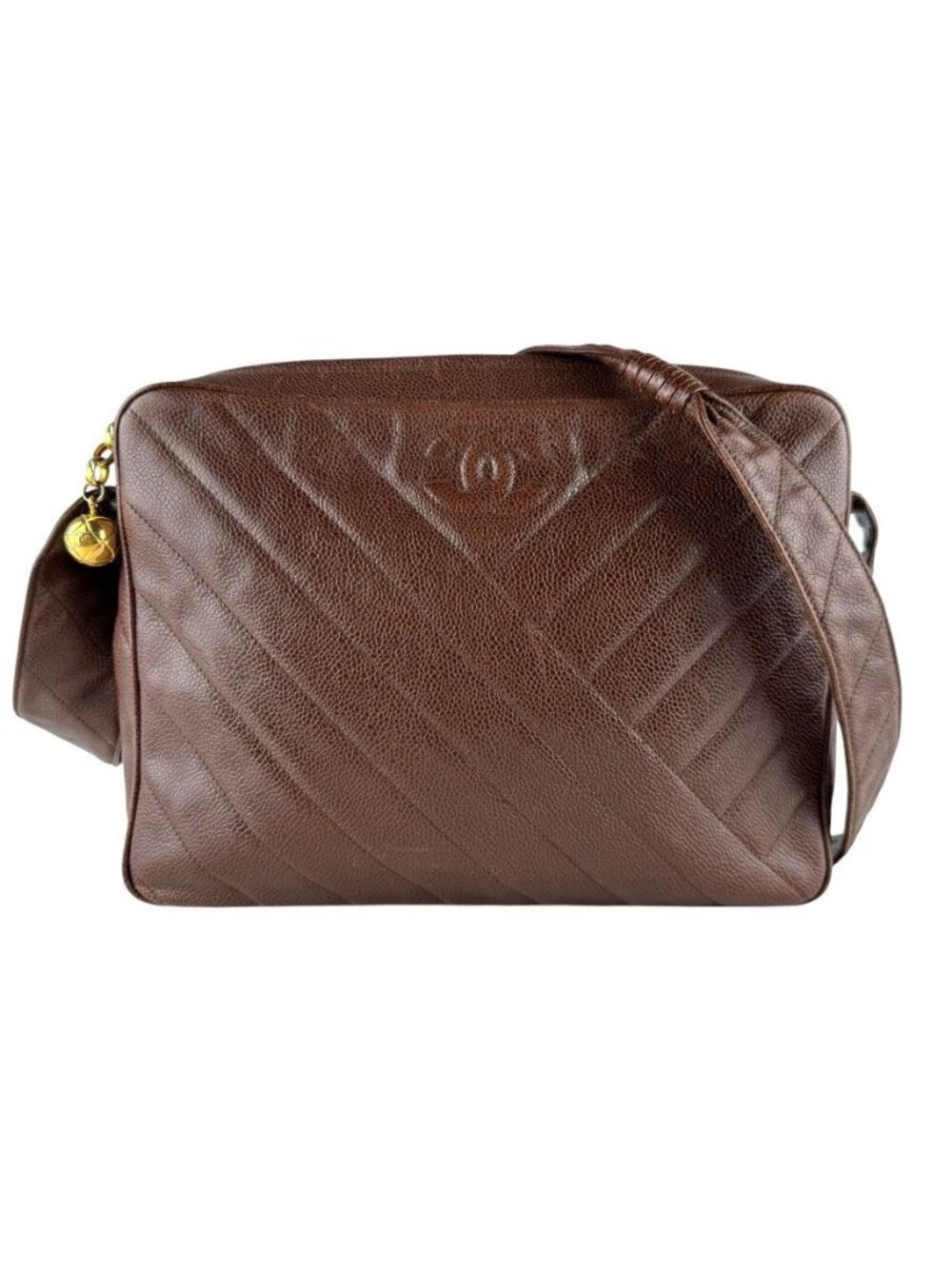 Chanel Shoulder Bag Brown